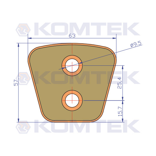 GB101-2,8 Spiek ceramiczny