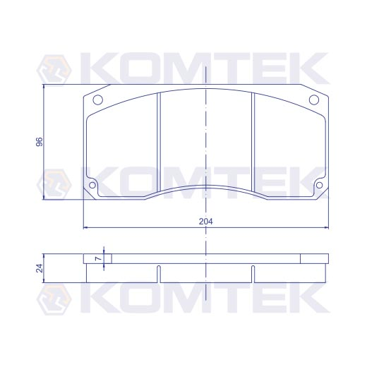 Klocki hamulcowe Premium