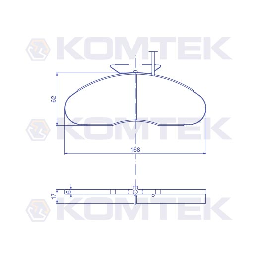 Klocki hamulcowe Premium Nissan Cabstar