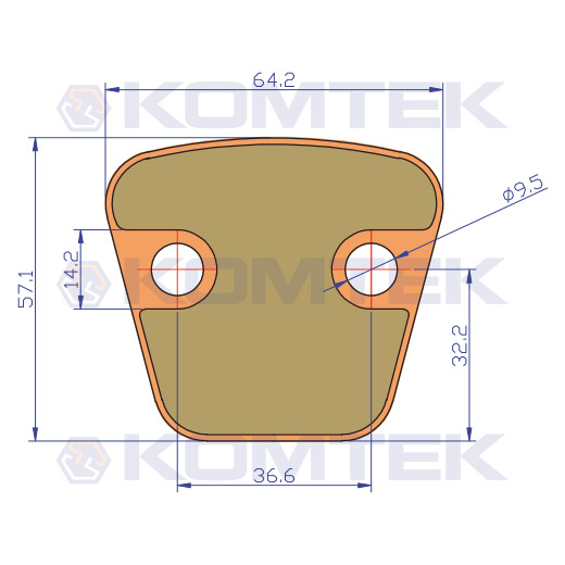 GB123 Spiek ceramiczny Miba BH156.400