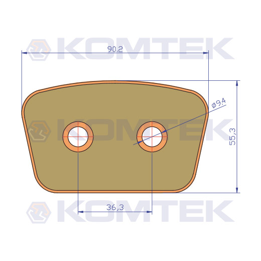 GB120 Spiek ceramiczny